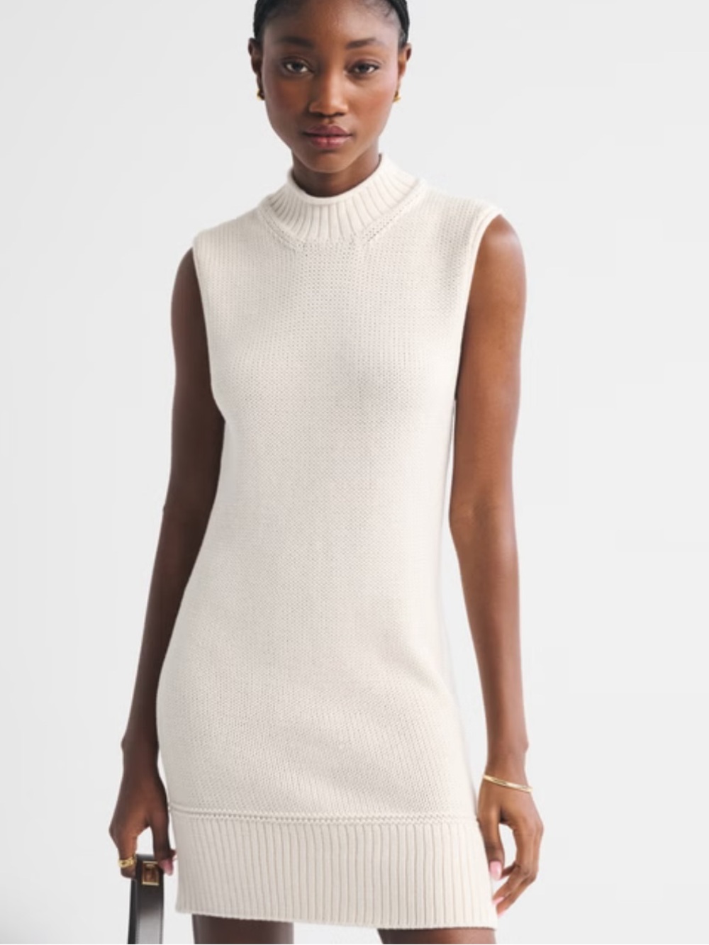 A&F Rollneck Mini Sweater Dress